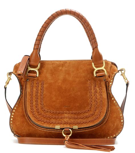 chloe bag suede